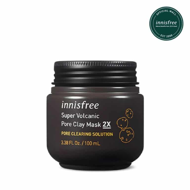 Volcanic pore clay mask