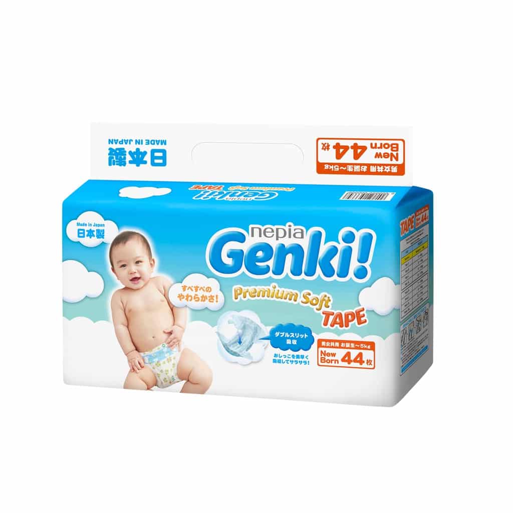 Oji-Group-ˇNepia-Genki-Premium-Soft